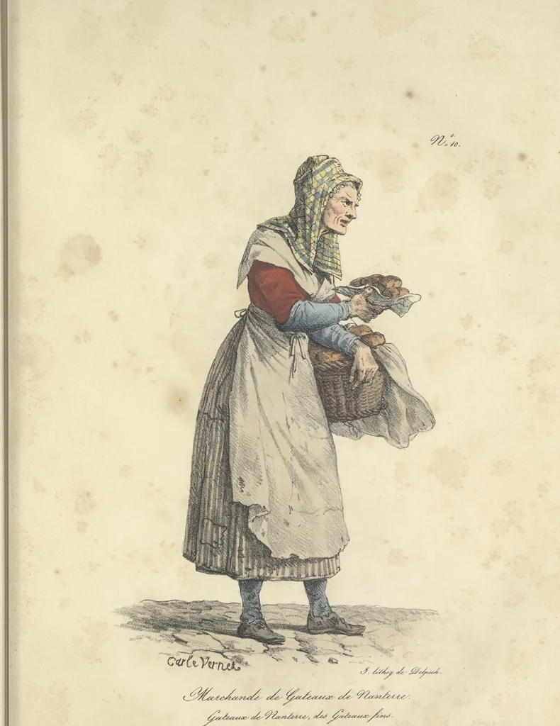 An illustration from Cris de Paris,, 1822, leaf 28