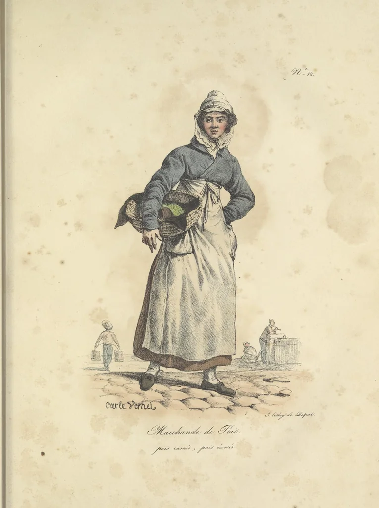 An illustration from Cris de Paris,, 1822, leaf 32