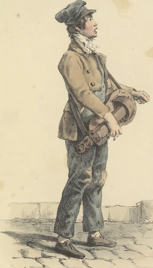 An illustration from Cris de Paris,, 1822, leaf 42