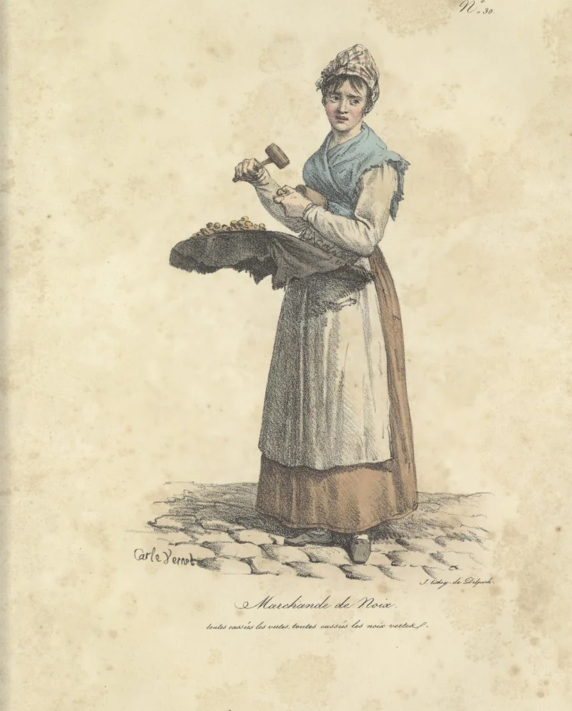 An illustration from Cris de Paris,, 1822, leaf 66