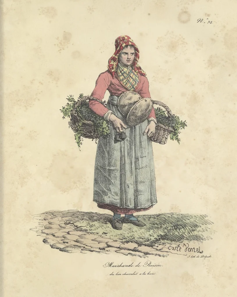 An illustration from Cris de Paris,, 1822, leaf 70