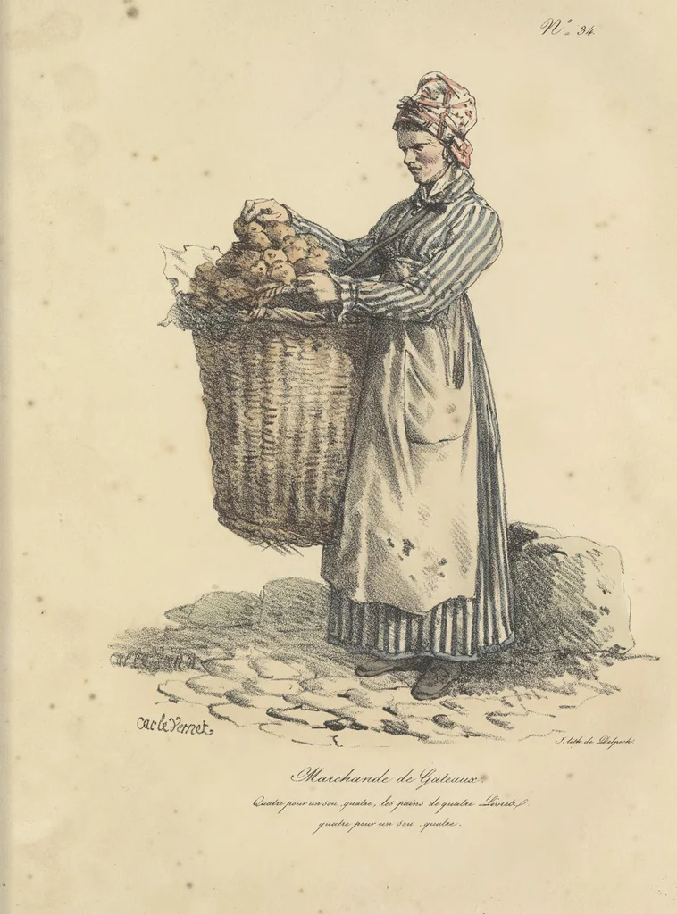 An illustration from Cris de Paris,, 1822, leaf 74