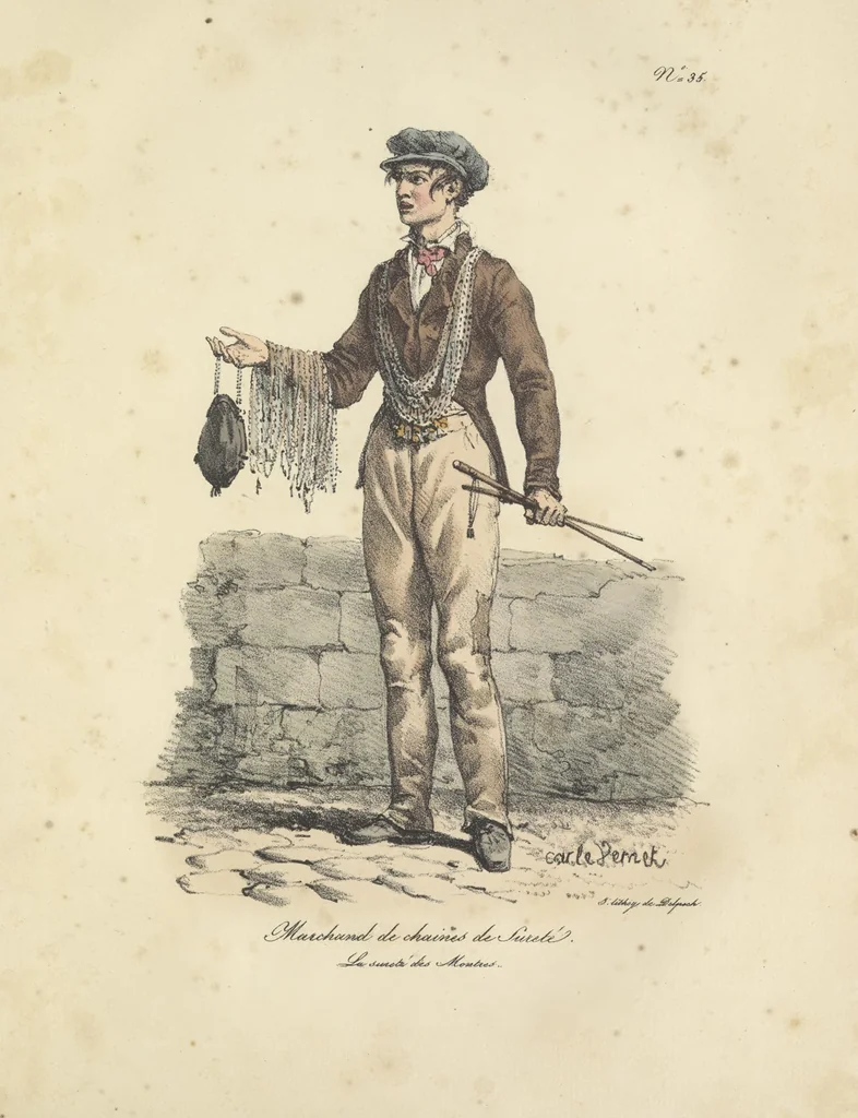 An illustration from Cris de Paris,, 1822, leaf 76