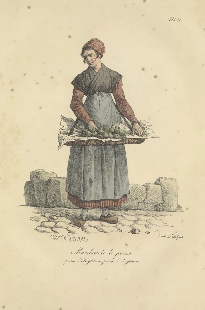 An illustration from Cris de Paris,, 1822, leaf 86