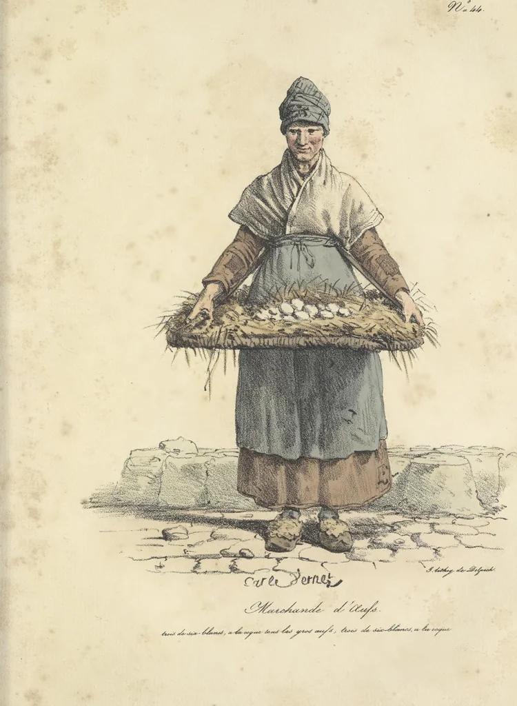 An illustration from Cris de Paris,, 1822, leaf 94