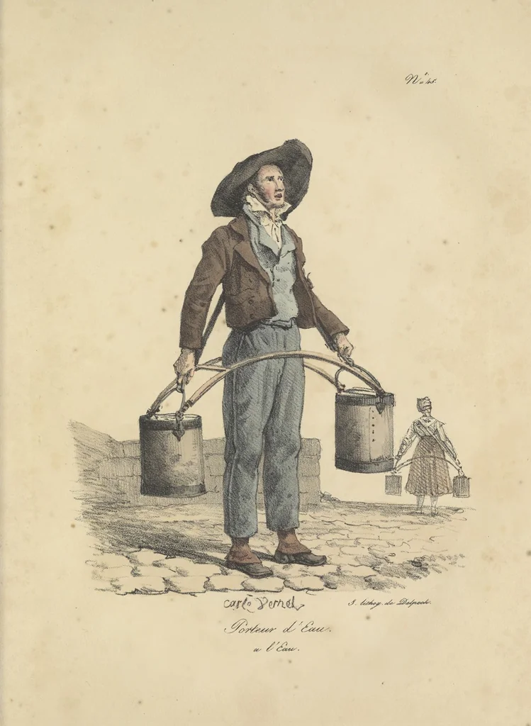 An illustration from Cris de Paris,, 1822, leaf 96