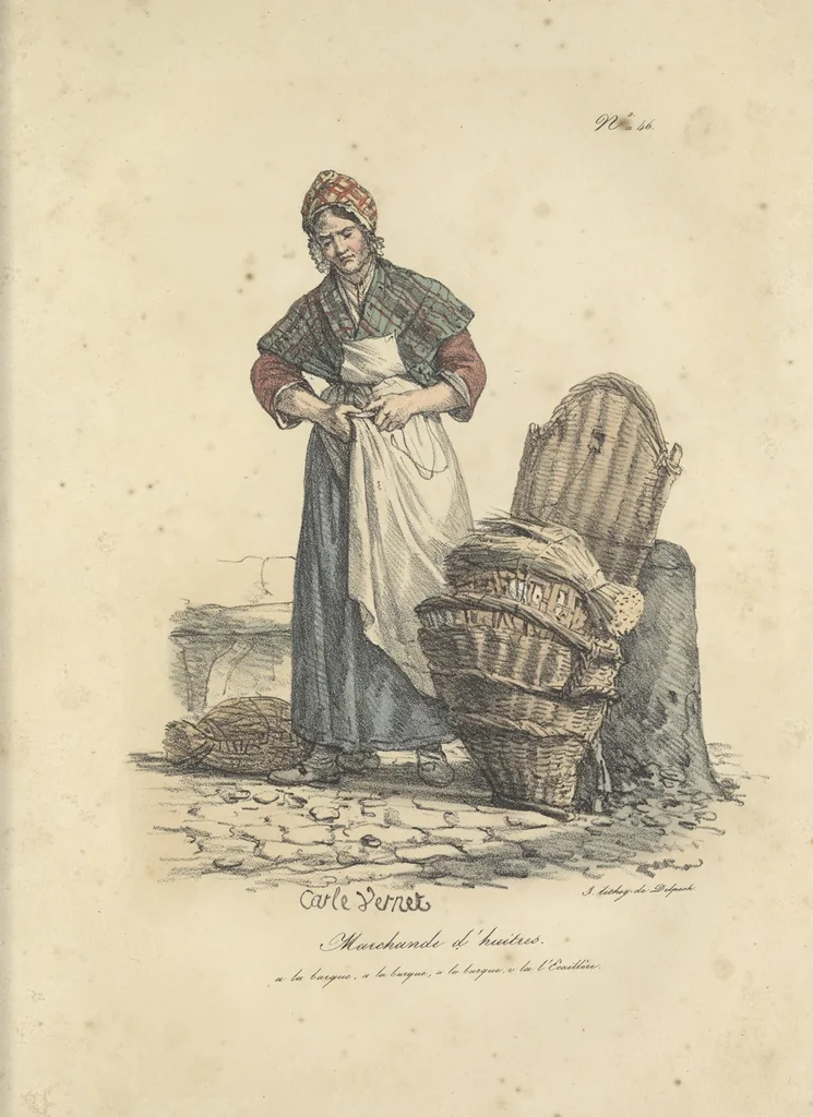 An illustration from Cris de Paris,, 1822, leaf 98