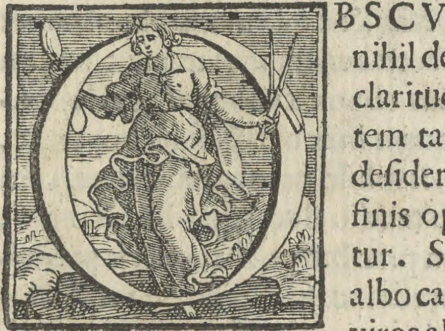 An illustration from Illvstrivm anachoretarvm elogia, siue Religiosi viri mvsaevm, 1625, leaf 160
