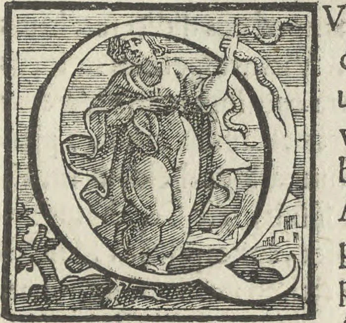 An illustration from Illvstrivm anachoretarvm elogia, siue Religiosi viri mvsaevm, 1625, leaf 52