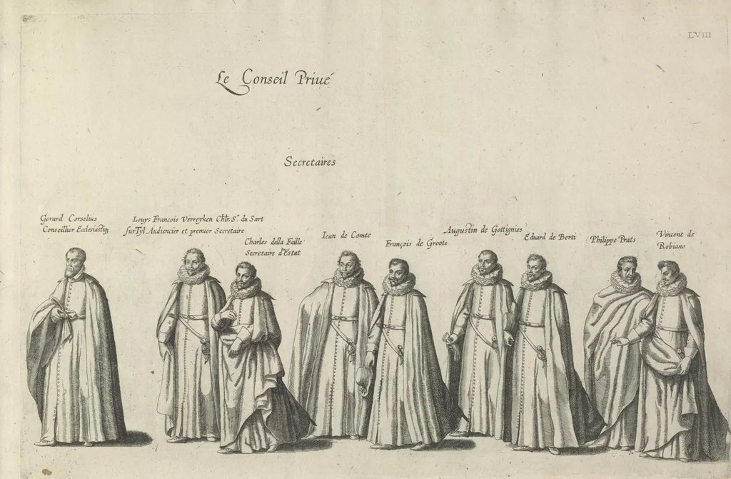 An illustration from Pompa funebris optimi potentissimiq[ue] principis Alberti Pii, Archiducis Avstriae, Ducis Burg. Bra. &c, 1623, leaf 150