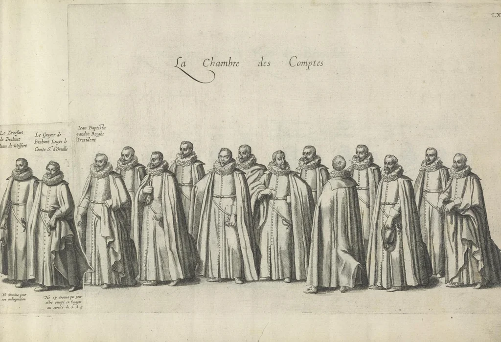 An illustration from Pompa funebris optimi potentissimiq[ue] principis Alberti Pii, Archiducis Avstriae, Ducis Burg. Bra. &c, 1623, leaf 158