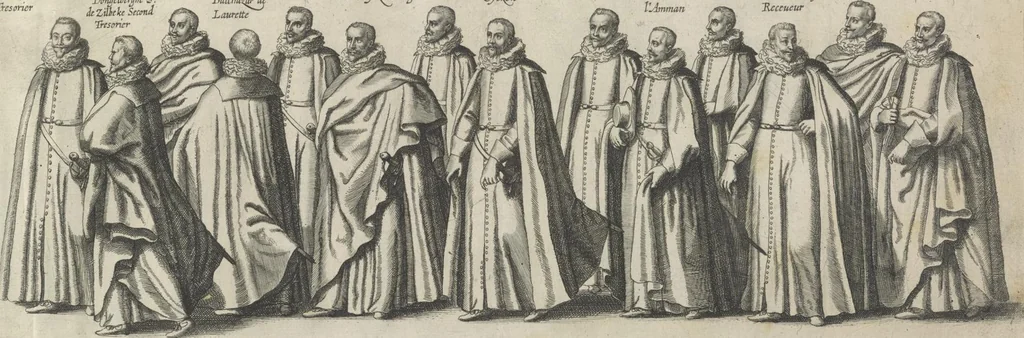 An illustration from Pompa funebris optimi potentissimiq[ue] principis Alberti Pii, Archiducis Avstriae, Ducis Burg. Bra. &c, 1623, leaf 160