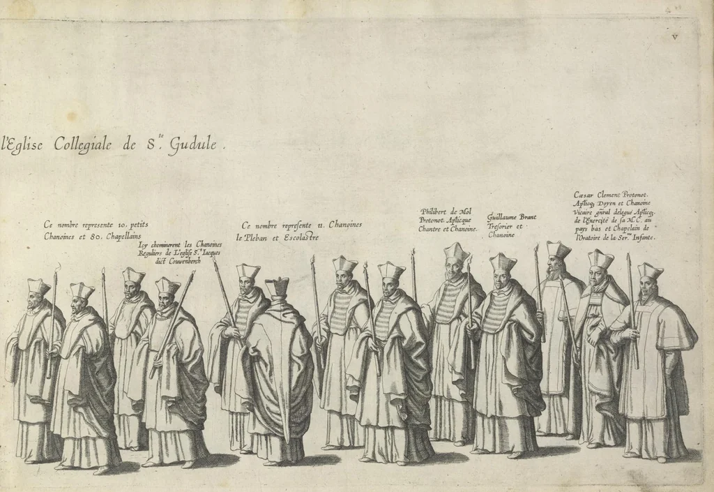 An illustration from Pompa funebris optimi potentissimiq[ue] principis Alberti Pii, Archiducis Avstriae, Ducis Burg. Bra. &c, 1623, leaf 42