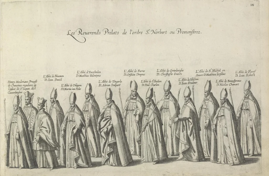 An illustration from Pompa funebris optimi potentissimiq[ue] principis Alberti Pii, Archiducis Avstriae, Ducis Burg. Bra. &c, 1623, leaf 50