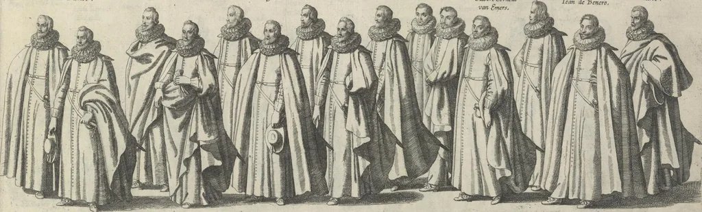 An illustration from Pompa funebris optimi potentissimiq[ue] principis Alberti Pii, Archiducis Avstriae, Ducis Burg. Bra. &c, 1623, leaf 70