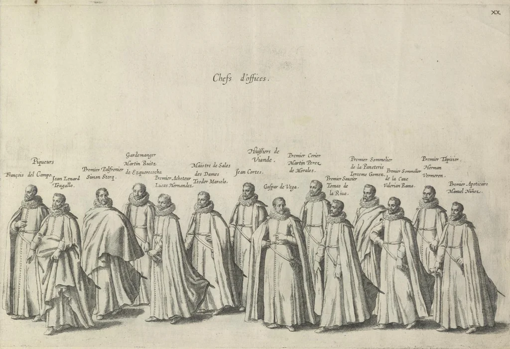 An illustration from Pompa funebris optimi potentissimiq[ue] principis Alberti Pii, Archiducis Avstriae, Ducis Burg. Bra. &c, 1623, leaf 72