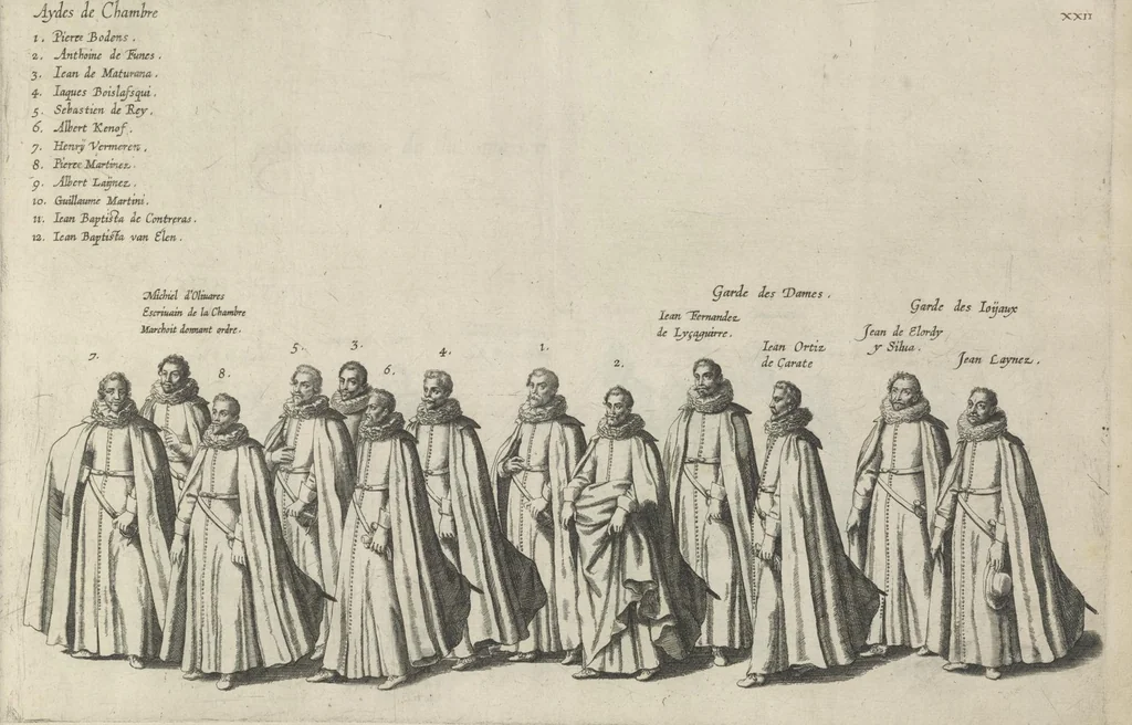An illustration from Pompa funebris optimi potentissimiq[ue] principis Alberti Pii, Archiducis Avstriae, Ducis Burg. Bra. &c, 1623, leaf 76