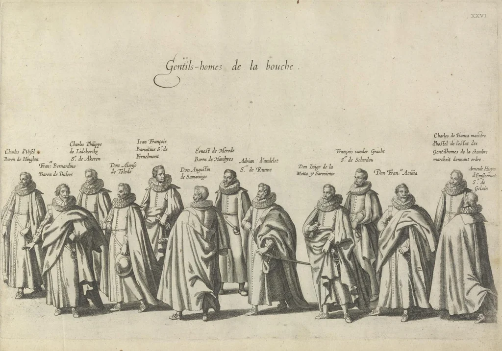 An illustration from Pompa funebris optimi potentissimiq[ue] principis Alberti Pii, Archiducis Avstriae, Ducis Burg. Bra. &c, 1623, leaf 84
