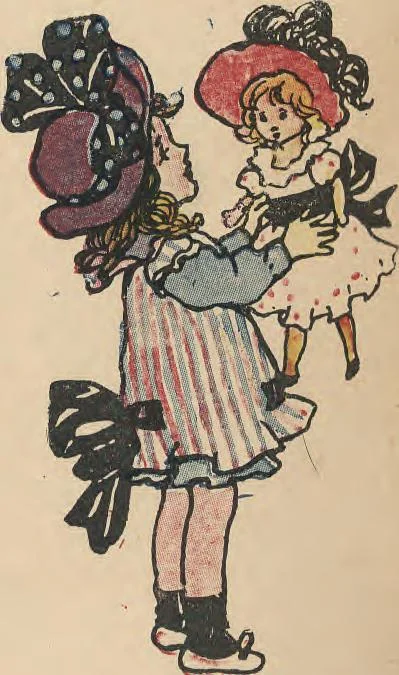 An illustration from My very first little German book, 1900, leaf 20