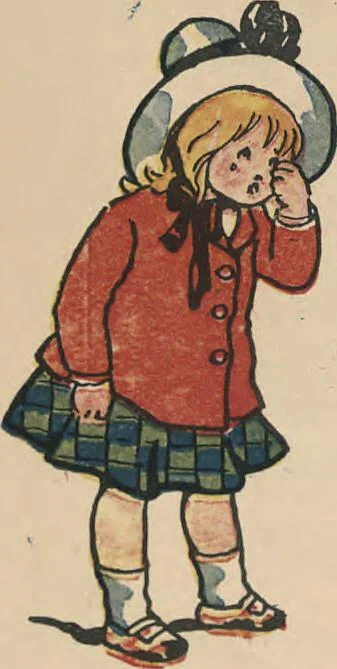 An illustration from My very first little German book, 1900, leaf 24