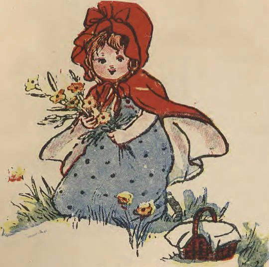 An illustration from My very first little German book, 1900, leaf 31