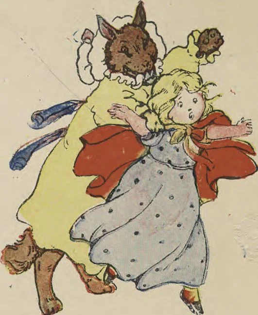 An illustration from My very first little German book, 1900, leaf 35