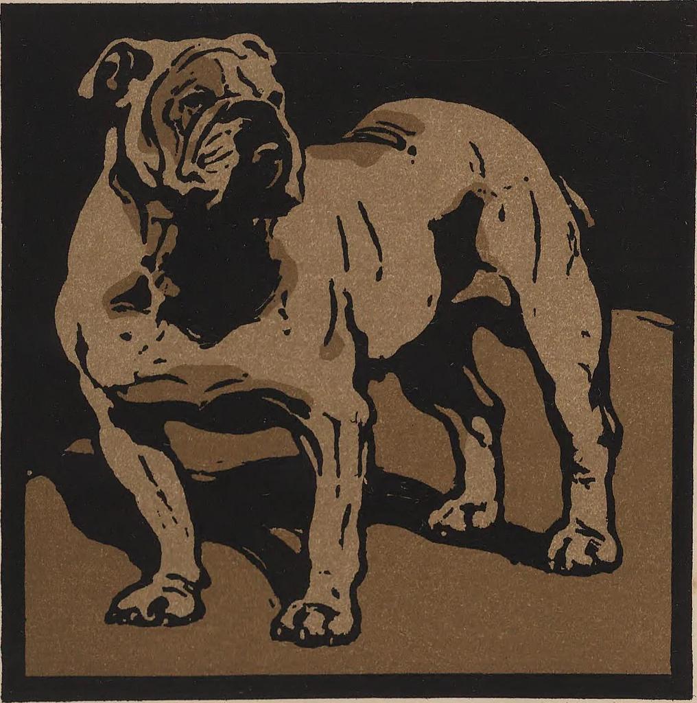 An illustration from The square book of animals, 1900, leaf 10