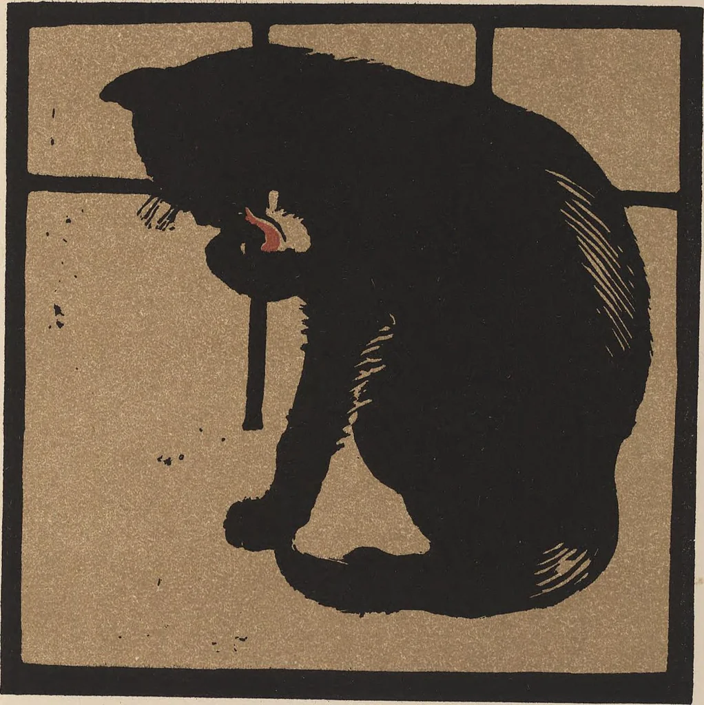 An illustration from The square book of animals, 1900, leaf 13