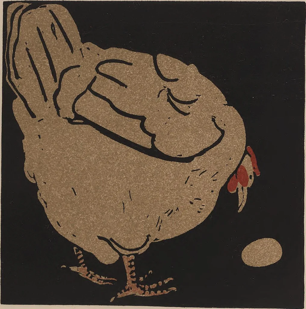 An illustration from The square book of animals, 1900, leaf 16