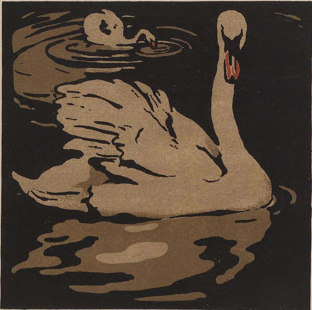 An illustration from The square book of animals, 1900, leaf 22
