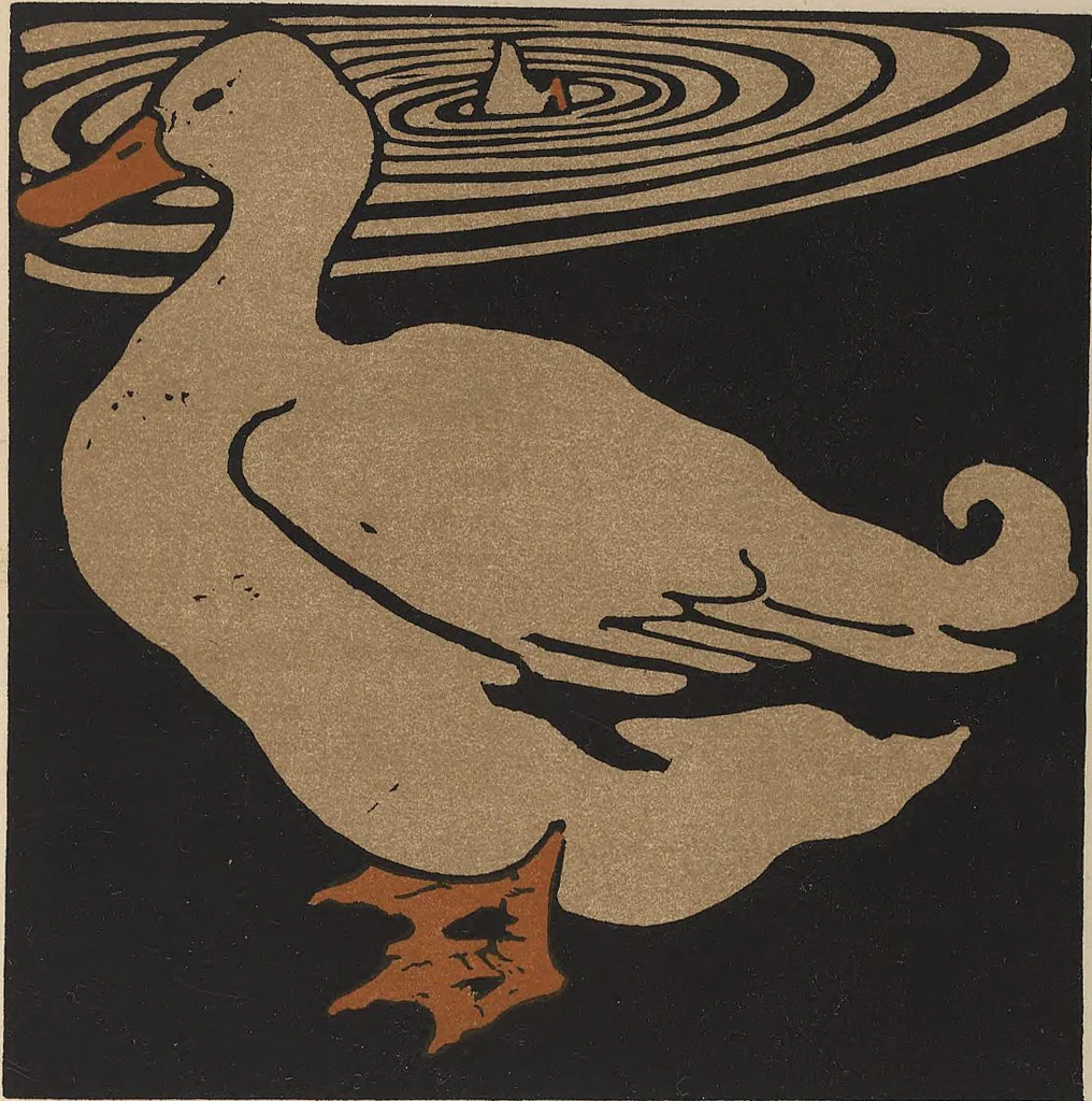 An illustration from The square book of animals, 1900, leaf 31