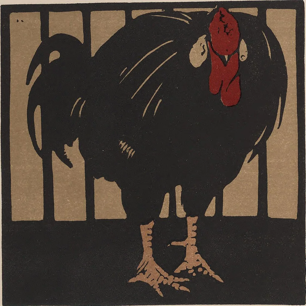 An illustration from The square book of animals, 1900, leaf 34
