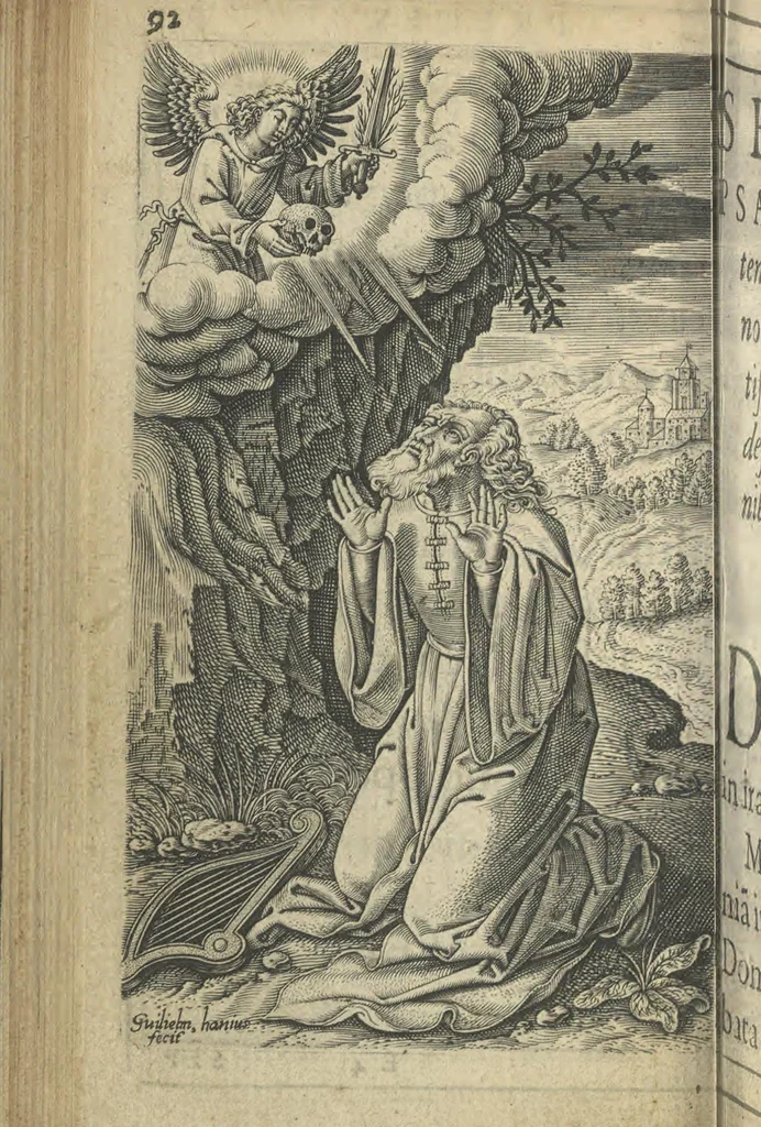An illustration from Preces ac meditationes piae in mysteria Passionis ac Resurrectionis D. N. Iesu Xp̄i, 1612, leaf 109