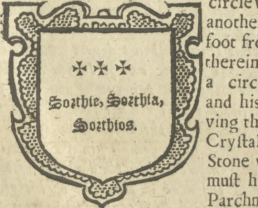 An illustration from The discovery of witchcraft: proving that the compacts and contracts of witches with devils and all infernal spirits or familiars are but erroneous novelties and imaginary conceptions .... In sixteen books, 1665, leaf 270