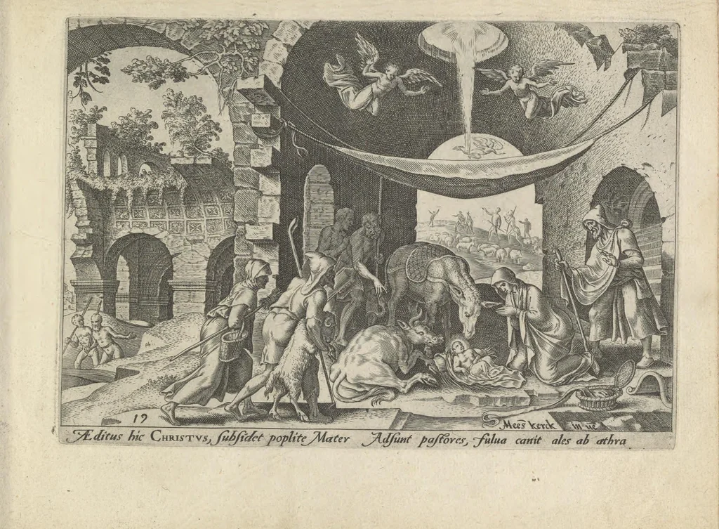 An illustration from Damvs tibi, benigne lector, vno libello tanqvam in specvlo exhibitas, memorabiliores Ivdaea gentis clades : vt delictorvm semper comites, ita cvm presenti, tvm posterae aetati pro exemplis fvtvras, 1570, leaf 46