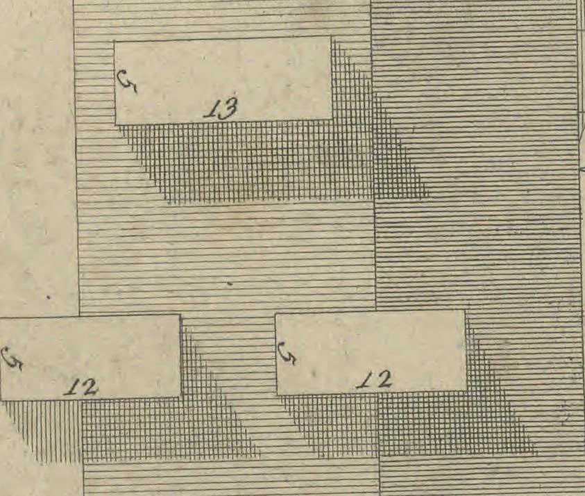 An illustration from The British architect; or, The builder's treasury of staircases : Containing, I. An easier, more intelligible, and expeditious method of drawing the five orders, than has hitherto been published ... II. Likewise stair-cases ... III. Designs of arches, doors, and windows. IV. A great variety of new and curious chimney-pieces ... V. Corbels, shields, and other beautiful decorations. VI. Several useful and necessary rules of carpentry ... The whole being illustrated with upwards of one hundred designs and examples, curiously engraved by the best hands on sixty folio copper plates, 1758, leaf 57