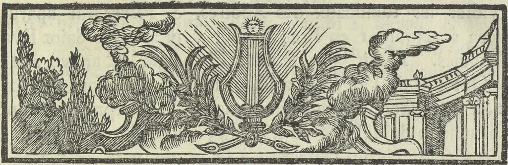 An illustration from Description du jubilé de sept cens ans de S. Macaire, patron particulier contre la peste, qui sera céléré dans la ville de Grand ... a commencer le 30. de mai jusqu'au 15. juin 1767, avec le détail ultérieur des cérémonies, solemnités, cavalcade, ornemens & feux d'artifice, &c. &c. qui auront lieu à cette occasion, 1767, leaf 14