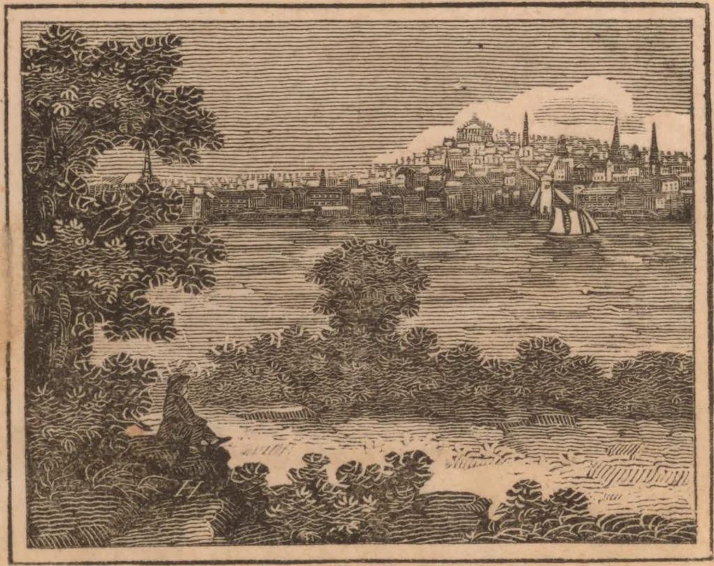 An illustration from The tales of Peter Parley about America : with engravings, 1827, leaf 13