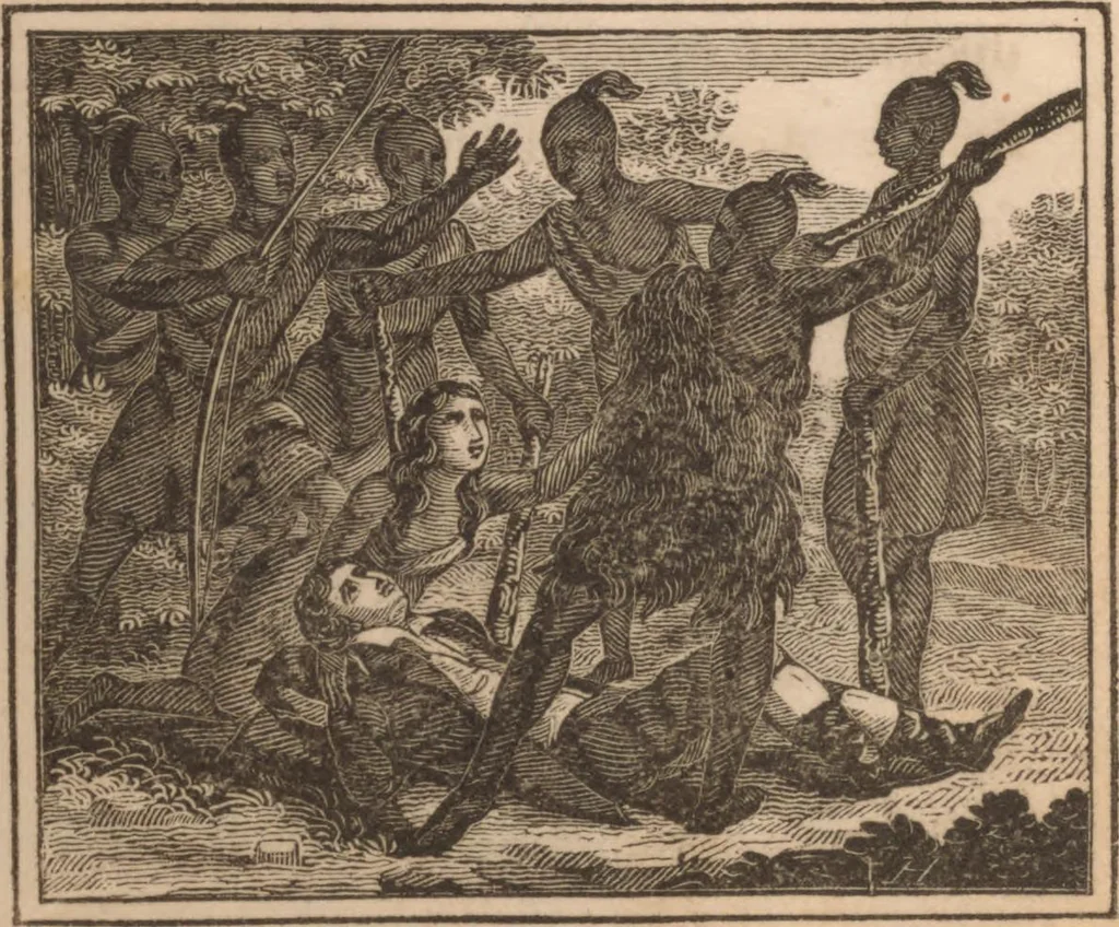 An illustration from The tales of Peter Parley about America : with engravings, 1827, leaf 135