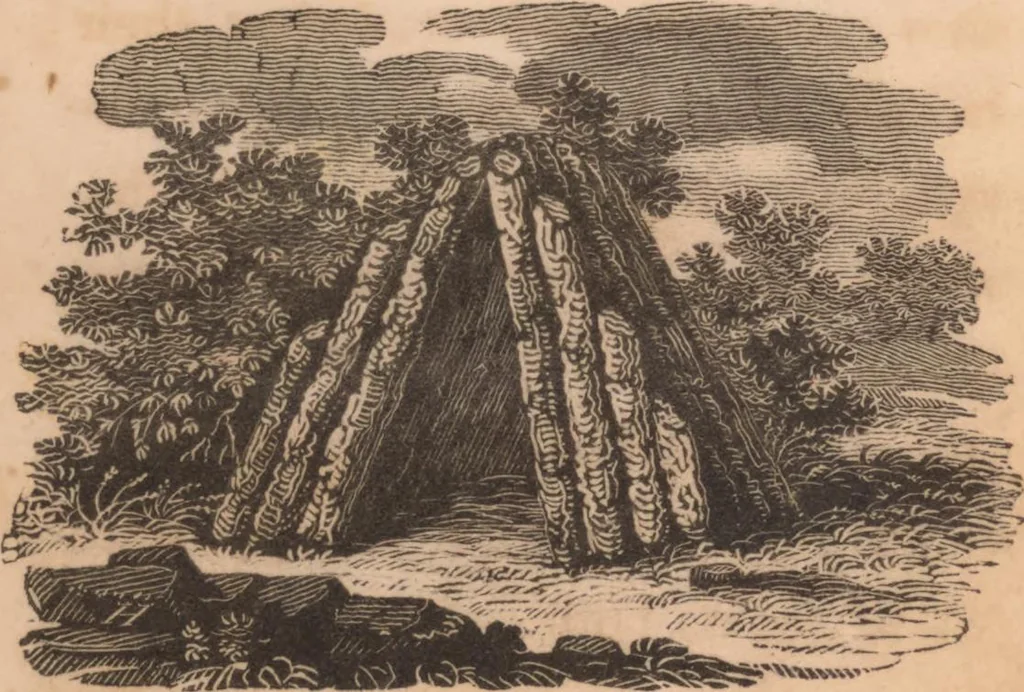 An illustration from The tales of Peter Parley about America : with engravings, 1827, leaf 19