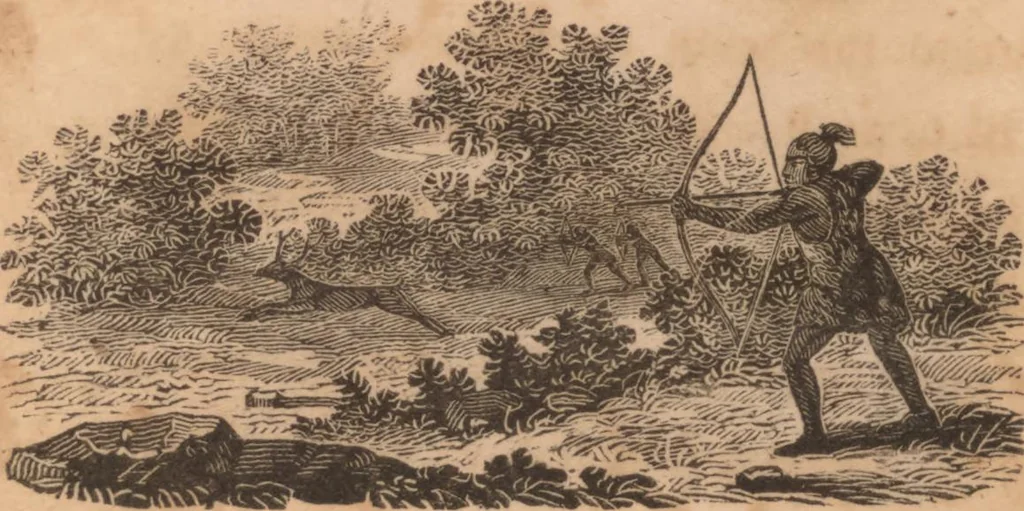An illustration from The tales of Peter Parley about America : with engravings, 1827, leaf 22