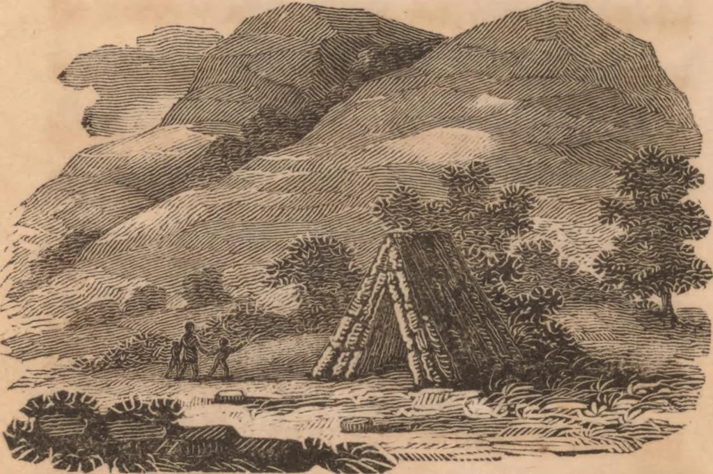 An illustration from The tales of Peter Parley about America : with engravings, 1827, leaf 26