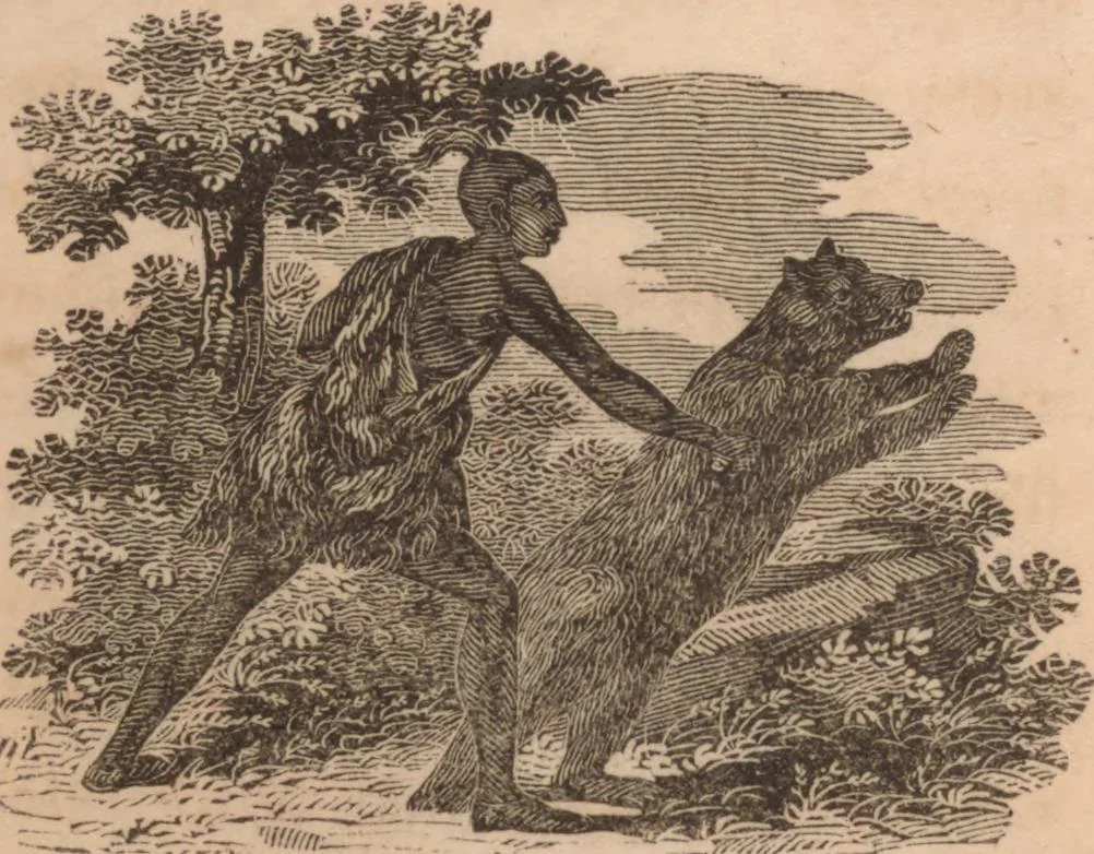 An illustration from The tales of Peter Parley about America : with engravings, 1827, leaf 47