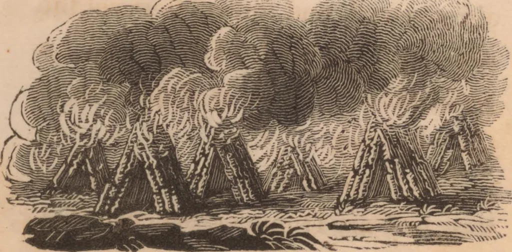 An illustration from The tales of Peter Parley about America : with engravings, 1827, leaf 51