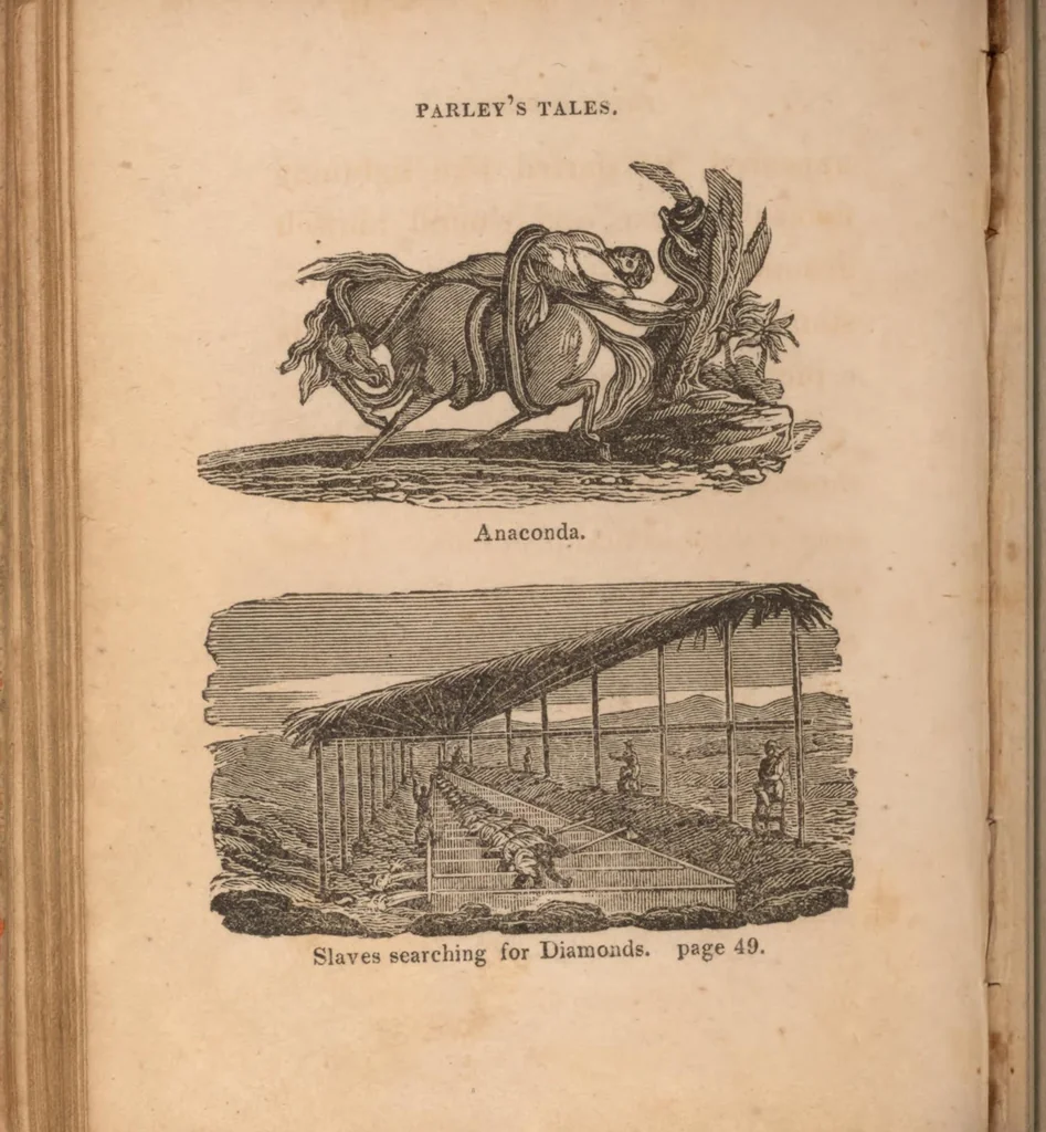 An illustration from The tales of Peter Parley about America : with engravings, 1827, leaf 88