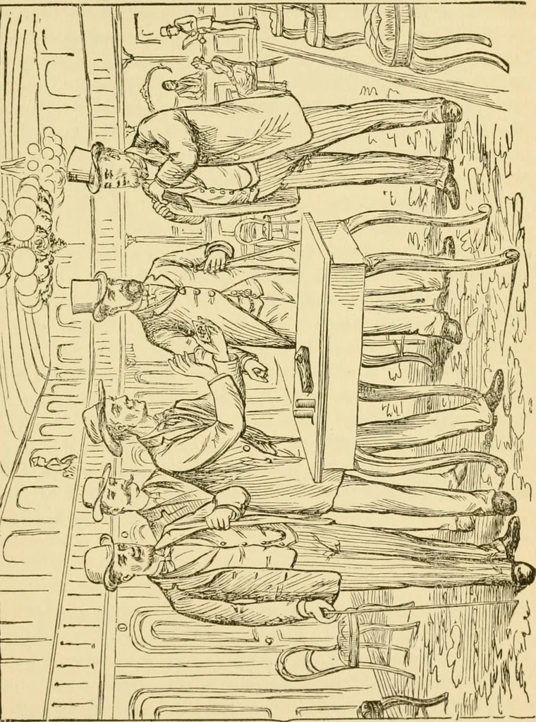 An illustration from Forty years a gambler on the Mississippi, 1894, leaf 209