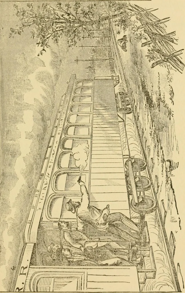 An illustration from Forty years a gambler on the Mississippi, 1894, leaf 223