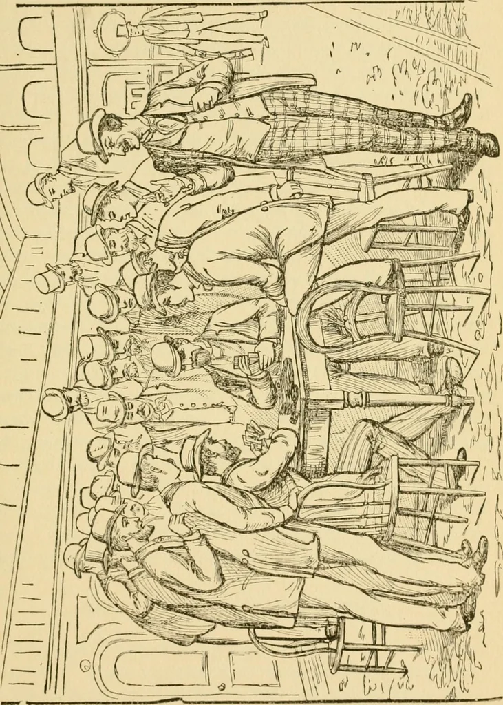 An illustration from Forty years a gambler on the Mississippi, 1894, leaf 51