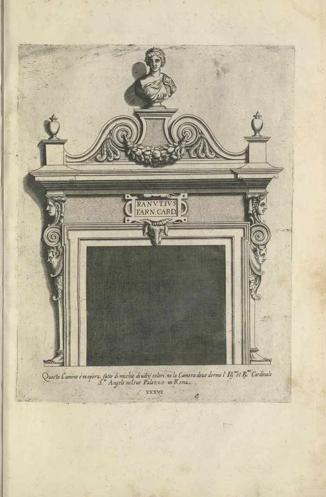 An illustration from Regola delli cinqve ordini d'architettvra,, 1635, leaf 78