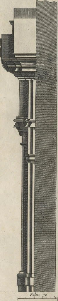 An illustration from Regola delli cinqve ordini d'architettvra,, 1635, leaf 86